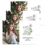 Santa coming to Hong Kong | Holiday Cards and Christmas Cards by Blank Sheet