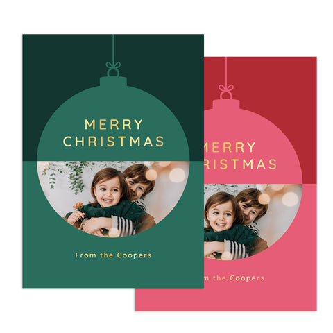 Christmas Ball | Holiday Cards and Christmas Cards by Blank Sheet