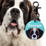 Saint Bernard | Best In Breed Bashtags | Personalized Dog Tags by Blank Sheet